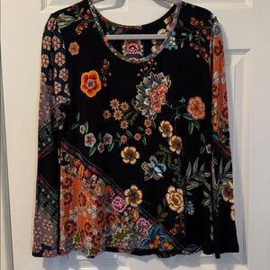 Johnny Was Multicolor Embroidered Patch